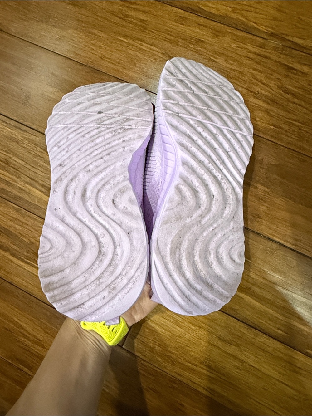 Skechers Women's BOBS Sport Squad Chaos Light Purple Women's Sneakers 6 US - Picture 5 of 6